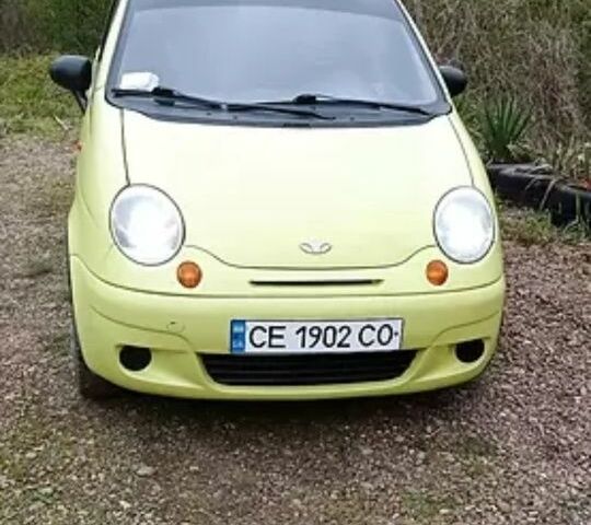 Жовтий Деу Матіз, об'ємом двигуна 0.8 л та пробігом 145 тис. км за 2300 $, фото 1 на Automoto.ua