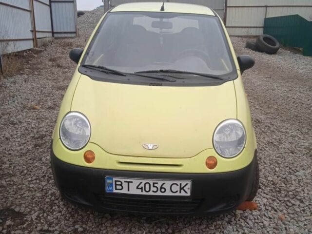 Жовтий Деу Матіз, об'ємом двигуна 0 л та пробігом 8 тис. км за 1210 $, фото 1 на Automoto.ua