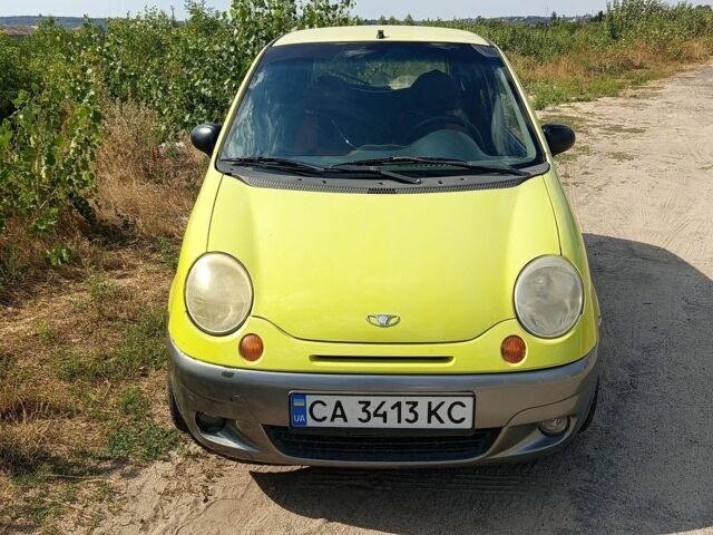 Жовтий Деу Матіз, об'ємом двигуна 1 л та пробігом 246 тис. км за 1805 $, фото 1 на Automoto.ua