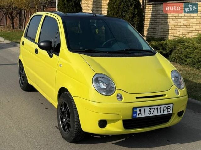Жовтий Деу Матіз, об'ємом двигуна 0.8 л та пробігом 159 тис. км за 3500 $, фото 1 на Automoto.ua