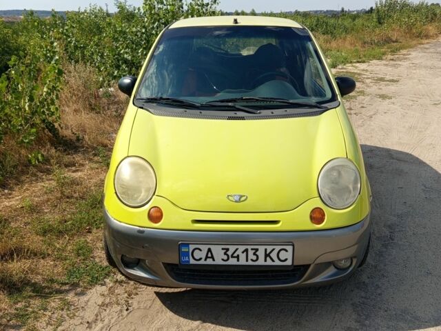 Жовтий Деу Матіз, об'ємом двигуна 1 л та пробігом 246 тис. км за 1799 $, фото 1 на Automoto.ua