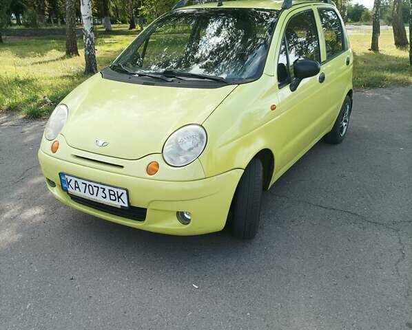 Жовтий Деу Матіз, об'ємом двигуна 0.8 л та пробігом 295 тис. км за 1800 $, фото 1 на Automoto.ua