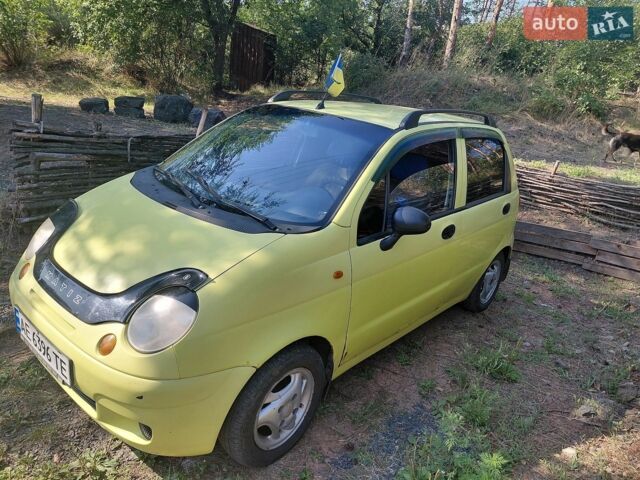 Жовтий Деу Матіз, об'ємом двигуна 0.8 л та пробігом 59 тис. км за 1400 $, фото 1 на Automoto.ua