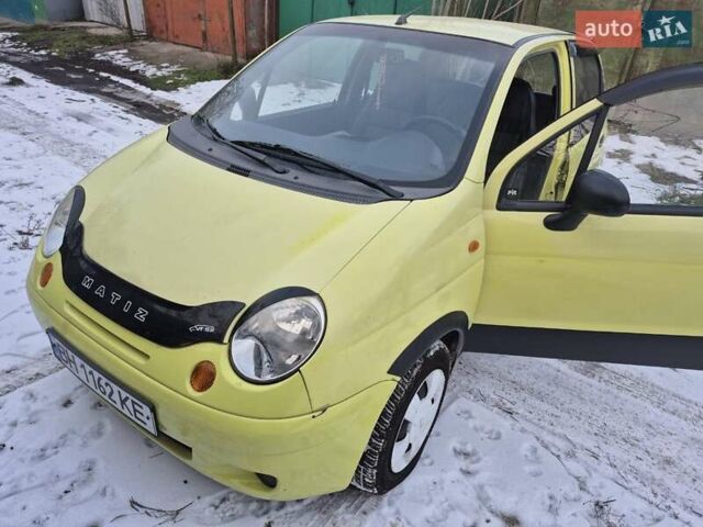 Жовтий Деу Матіз, об'ємом двигуна 0.8 л та пробігом 60 тис. км за 1800 $, фото 1 на Automoto.ua