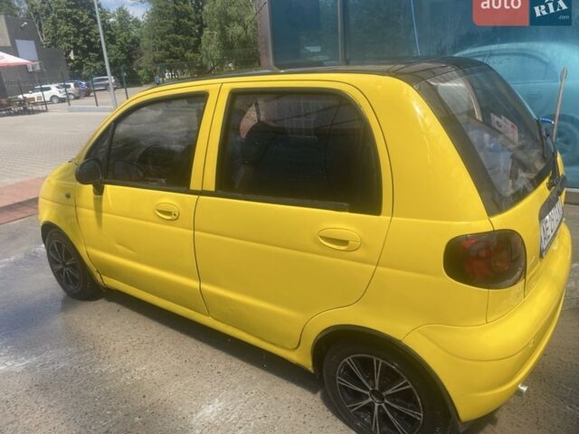 Жовтий Деу Матіз, об'ємом двигуна 0.8 л та пробігом 171 тис. км за 1500 $, фото 1 на Automoto.ua