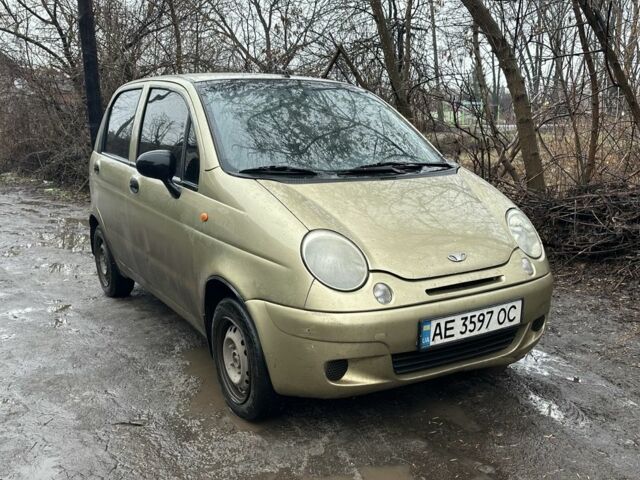 Желтый Дэу Матиз, объемом двигателя 0.8 л и пробегом 3 тыс. км за 1700 $, фото 1 на Automoto.ua