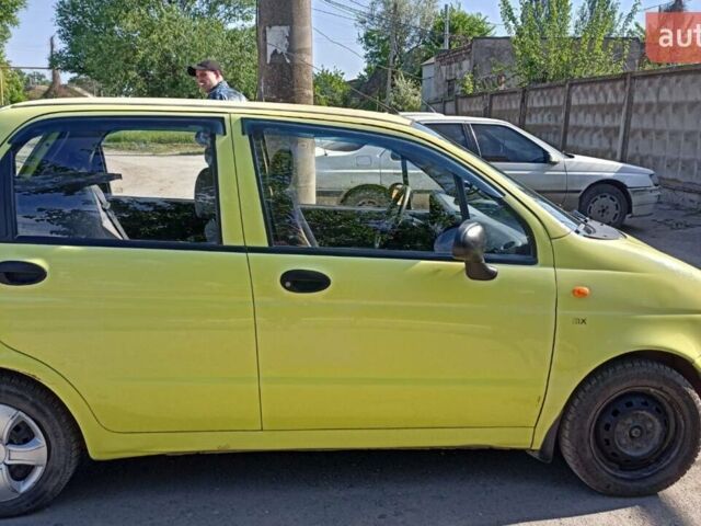 Жовтий Деу Матіз, об'ємом двигуна 0.8 л та пробігом 260 тис. км за 1900 $, фото 1 на Automoto.ua