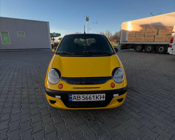 Желтый Дэу Матиз, объемом двигателя 0.8 л и пробегом 93 тыс. км за 2999 $, фото 1 на Automoto.ua