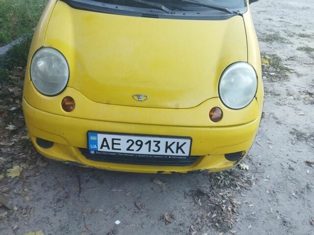 Жовтий Деу Матіз, об'ємом двигуна 0.8 л та пробігом 172 тис. км за 1500 $, фото 1 на Automoto.ua