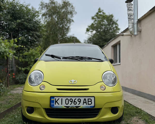 Жовтий Деу Матіз, об'ємом двигуна 0.8 л та пробігом 212 тис. км за 2800 $, фото 1 на Automoto.ua