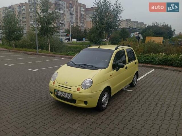 Жовтий Деу Матіз, об'ємом двигуна 0.8 л та пробігом 117 тис. км за 2550 $, фото 1 на Automoto.ua