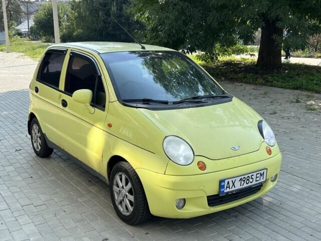 Желтый Дэу Матиз, объемом двигателя 1 л и пробегом 150 тыс. км за 1501 $, фото 1 на Automoto.ua