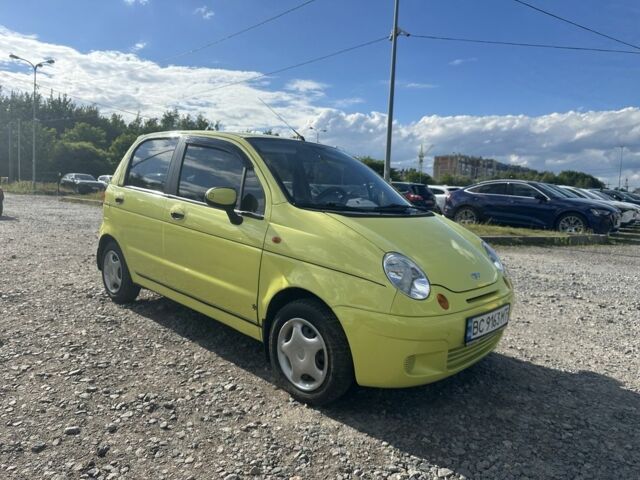 Жовтий Деу Матіз, об'ємом двигуна 0.8 л та пробігом 116 тис. км за 1697 $, фото 1 на Automoto.ua