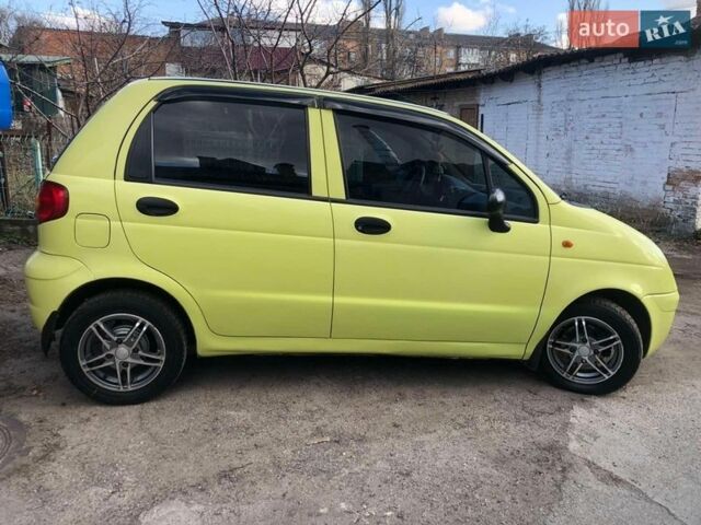 Жовтий Деу Матіз, об'ємом двигуна 0.8 л та пробігом 138 тис. км за 2900 $, фото 1 на Automoto.ua