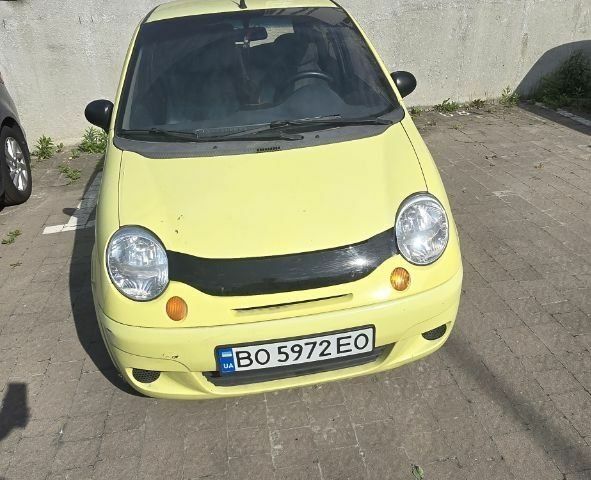 Жовтий Деу Матіз, об'ємом двигуна 0.8 л та пробігом 786 тис. км за 2507 $, фото 1 на Automoto.ua