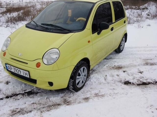 Жовтий Деу Матіз, об'ємом двигуна 0.8 л та пробігом 120 тис. км за 2018 $, фото 1 на Automoto.ua
