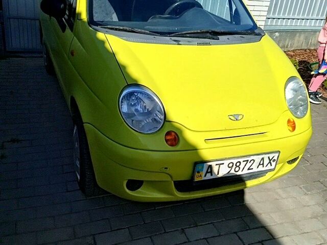 Жовтий Деу Матіз, об'ємом двигуна 0.8 л та пробігом 0 тис. км за 2000 $, фото 1 на Automoto.ua