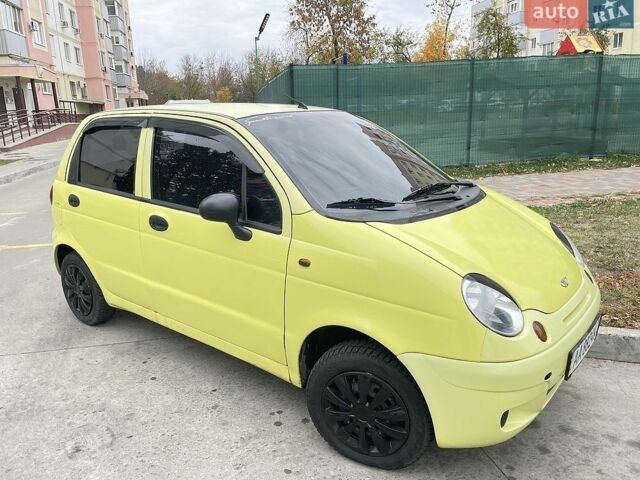 Желтый Дэу Матиз, объемом двигателя 0.8 л и пробегом 130 тыс. км за 2007 $, фото 1 на Automoto.ua