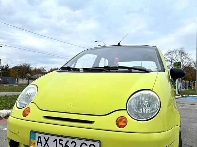 Желтый Дэу Матиз, объемом двигателя 0.8 л и пробегом 120 тыс. км за 2500 $, фото 1 на Automoto.ua