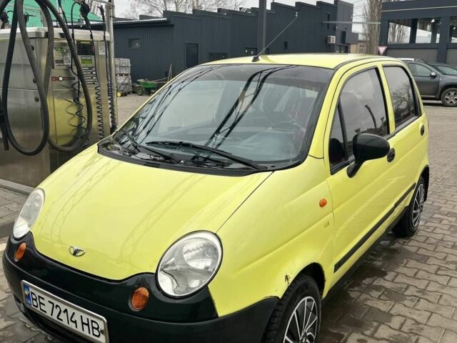 Жовтий Деу Матіз, об'ємом двигуна 0.8 л та пробігом 150 тис. км за 2100 $, фото 1 на Automoto.ua