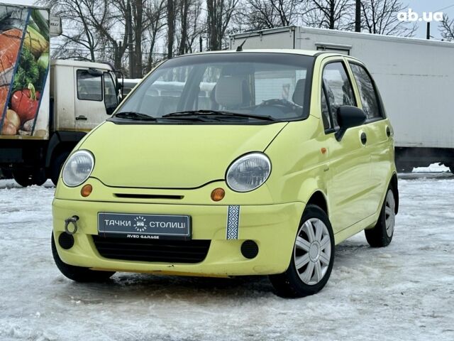 Жовтий Деу Матіз, об'ємом двигуна 0 л та пробігом 105 тис. км за 3400 $, фото 1 на Automoto.ua