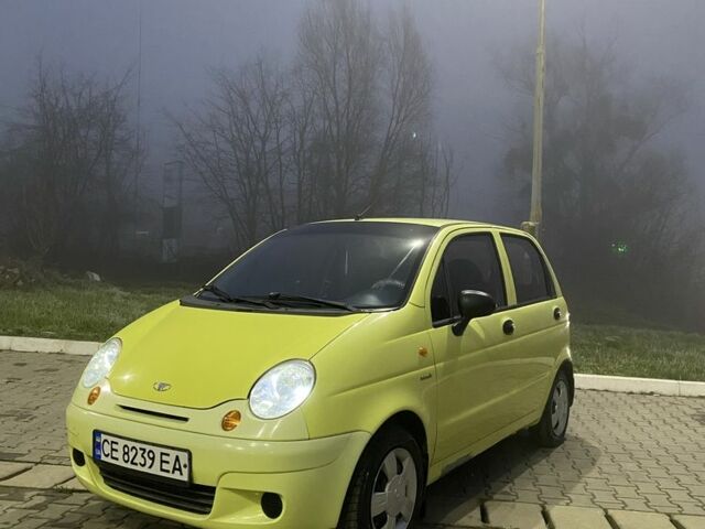 Желтый Дэу Матиз, объемом двигателя 0.8 л и пробегом 77 тыс. км за 2800 $, фото 1 на Automoto.ua