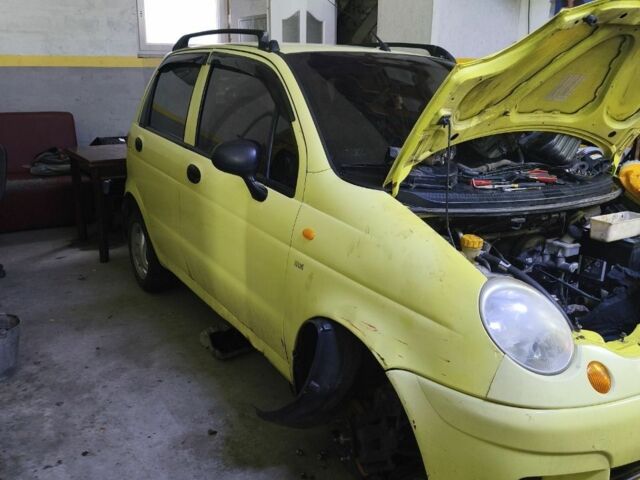 Жовтий Деу Матіз, об'ємом двигуна 0.8 л та пробігом 160 тис. км за 1500 $, фото 1 на Automoto.ua