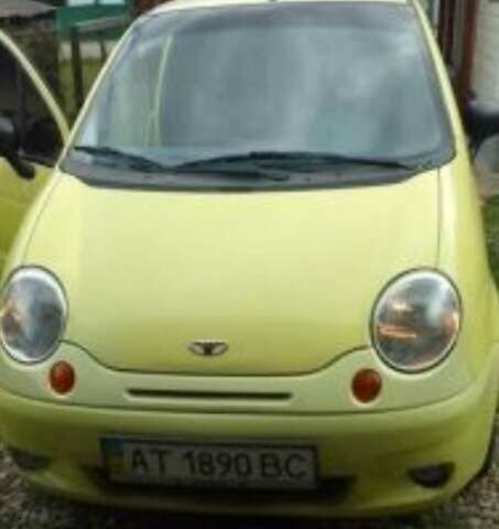 Желтый Дэу Матиз, объемом двигателя 0.8 л и пробегом 49 тыс. км за 2999 $, фото 1 на Automoto.ua