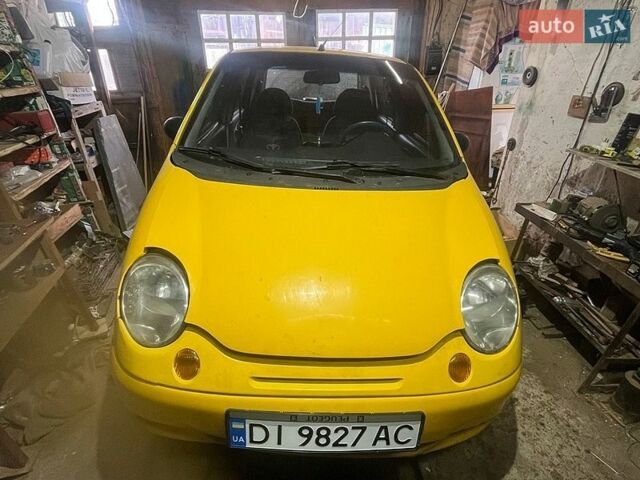 Жовтий Деу Матіз, об'ємом двигуна 0.8 л та пробігом 150 тис. км за 900 $, фото 1 на Automoto.ua
