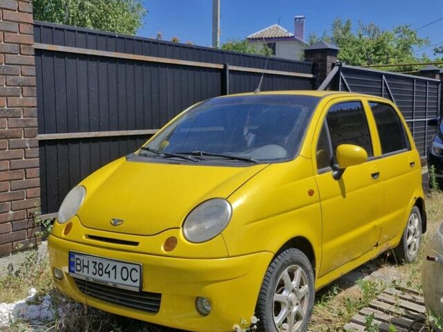 Жовтий Деу Матіз, об'ємом двигуна 0.8 л та пробігом 115 тис. км за 2400 $, фото 1 на Automoto.ua