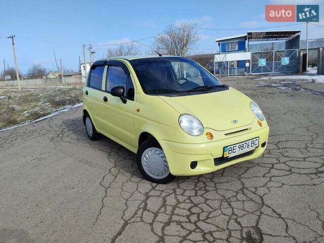 Жовтий Деу Матіз, об'ємом двигуна 0.8 л та пробігом 79 тис. км за 3100 $, фото 1 на Automoto.ua