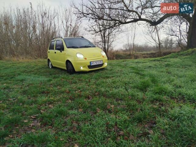 Жовтий Деу Матіз, об'ємом двигуна 0.8 л та пробігом 195 тис. км за 2850 $, фото 1 на Automoto.ua