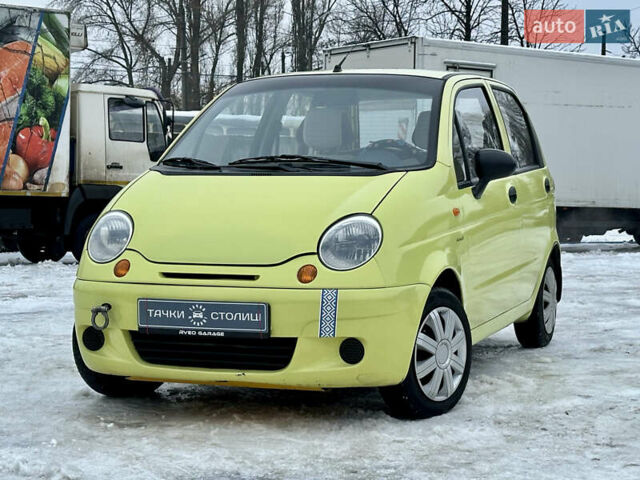 Жовтий Деу Матіз, об'ємом двигуна 0.8 л та пробігом 105 тис. км за 3400 $, фото 1 на Automoto.ua