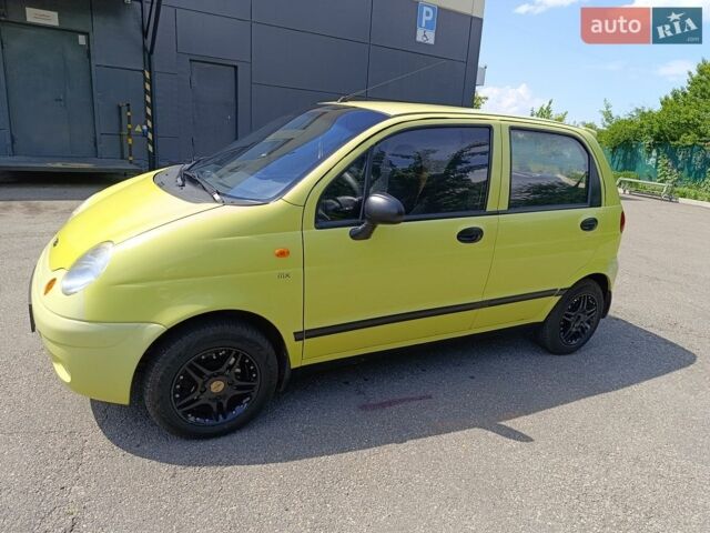 Жовтий Деу Матіз, об'ємом двигуна 0.8 л та пробігом 156 тис. км за 2500 $, фото 1 на Automoto.ua