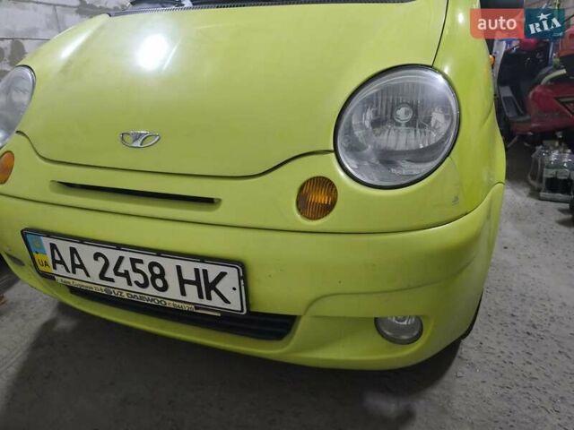Жовтий Деу Матіз, об'ємом двигуна 0.8 л та пробігом 88 тис. км за 3200 $, фото 1 на Automoto.ua