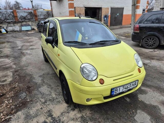 Жовтий Деу Матіз, об'ємом двигуна 0.8 л та пробігом 93 тис. км за 2500 $, фото 1 на Automoto.ua
