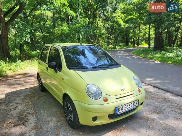 Жовтий Деу Матіз, об'ємом двигуна 0.8 л та пробігом 93 тис. км за 2500 $, фото 1 на Automoto.ua