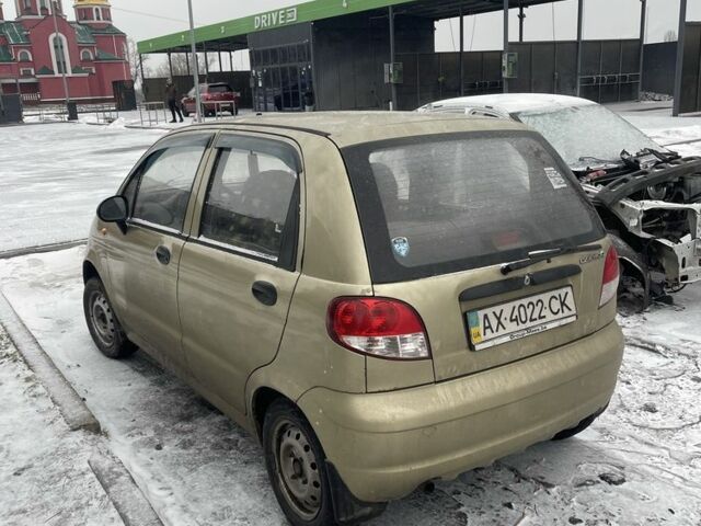 Жовтий Деу Матіз, об'ємом двигуна 0.8 л та пробігом 120 тис. км за 750 $, фото 1 на Automoto.ua