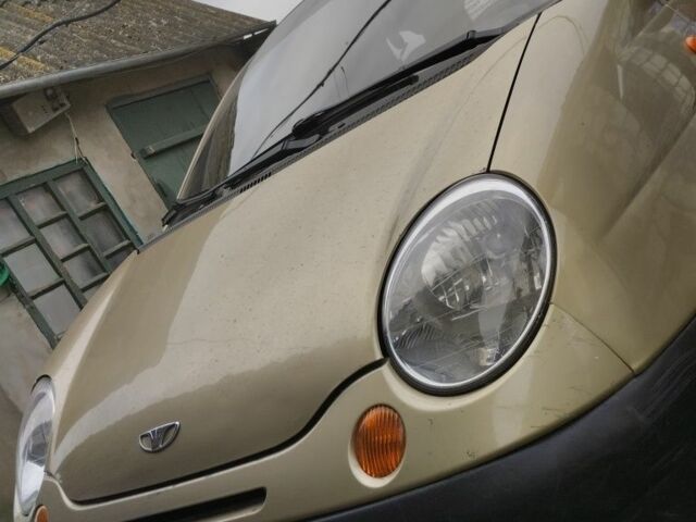 Желтый Дэу Матиз, объемом двигателя 0.8 л и пробегом 60 тыс. км за 3000 $, фото 1 на Automoto.ua