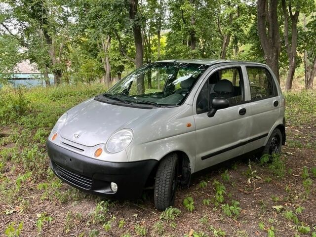 Сірий Деу Матіз, об'ємом двигуна 0.8 л та пробігом 187 тис. км за 1600 $, фото 1 на Automoto.ua