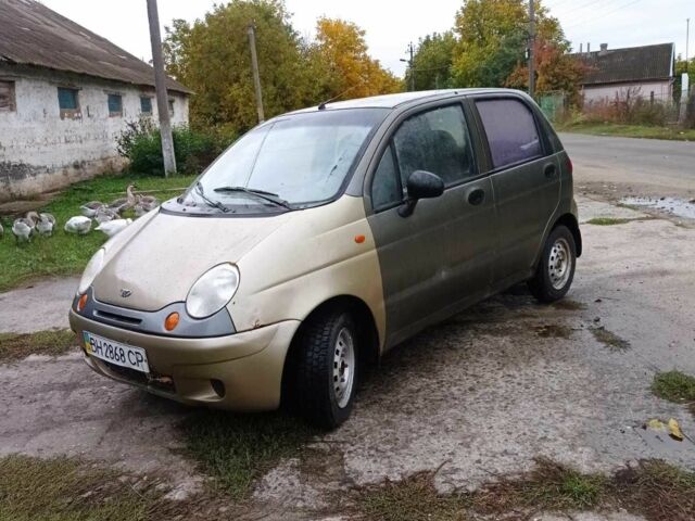 Сірий Деу Матіз, об'ємом двигуна 0.8 л та пробігом 100 тис. км за 1250 $, фото 1 на Automoto.ua