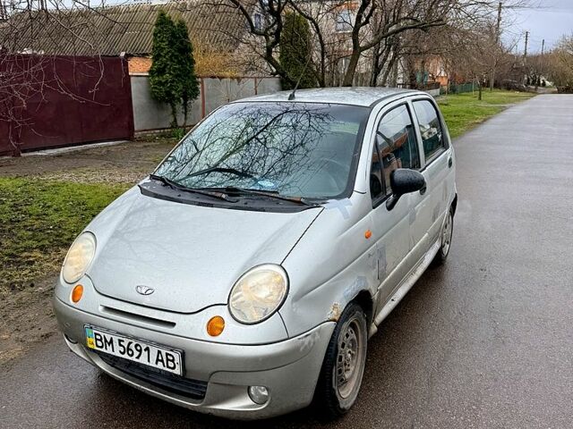Сірий Деу Матіз, об'ємом двигуна 1 л та пробігом 45 тис. км за 650 $, фото 1 на Automoto.ua