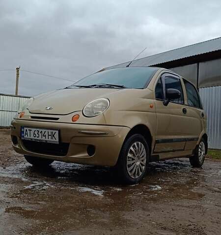 Серый Дэу Матиз, объемом двигателя 0.8 л и пробегом 144 тыс. км за 1200 $, фото 1 на Automoto.ua