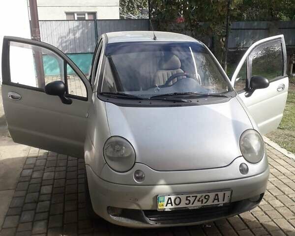 Серый Дэу Матиз, объемом двигателя 0.8 л и пробегом 159 тыс. км за 1600 $, фото 1 на Automoto.ua