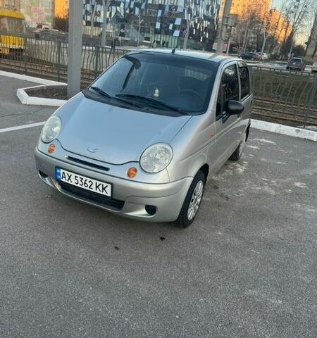 Серый Дэу Матиз, объемом двигателя 0.8 л и пробегом 119 тыс. км за 2200 $, фото 1 на Automoto.ua
