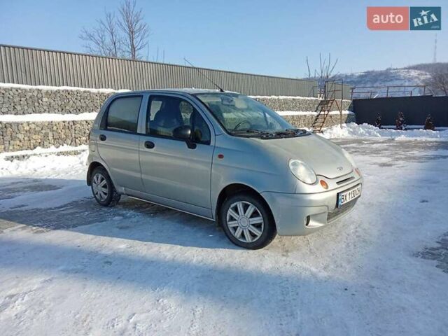 Сірий Деу Матіз, об'ємом двигуна 0.8 л та пробігом 245 тис. км за 1598 $, фото 1 на Automoto.ua