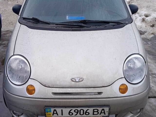 Сірий Деу Матіз, об'ємом двигуна 1 л та пробігом 208 тис. км за 1500 $, фото 1 на Automoto.ua
