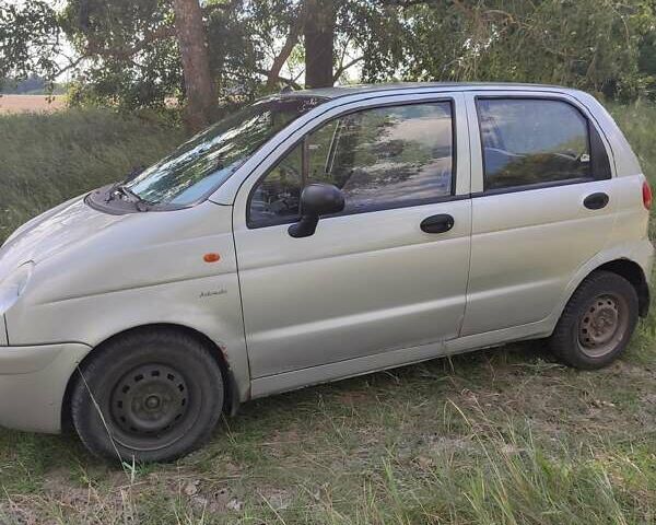 Сірий Деу Матіз, об'ємом двигуна 0.8 л та пробігом 147 тис. км за 3000 $, фото 1 на Automoto.ua