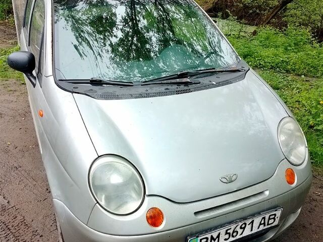 Серый Дэу Матиз, объемом двигателя 1 л и пробегом 100 тыс. км за 900 $, фото 1 на Automoto.ua