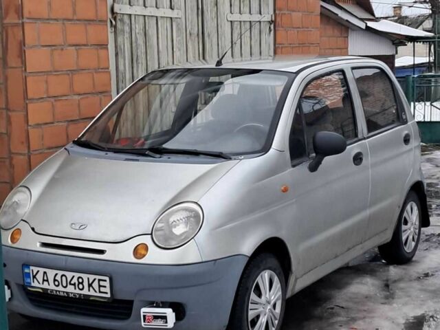 Сірий Деу Матіз, об'ємом двигуна 0.8 л та пробігом 200 тис. км за 903 $, фото 1 на Automoto.ua